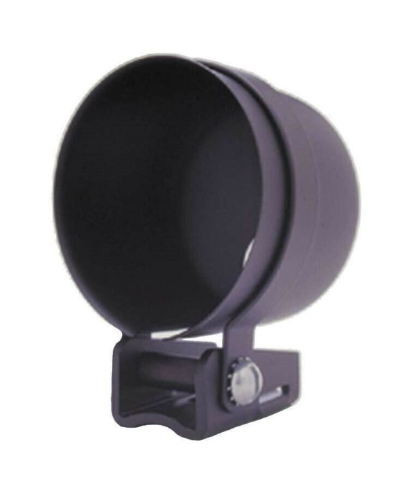 AutoMeter 3204 Gauge Mounting Cup 2-5/8" Black Pedestal For Mech Gauge Steel