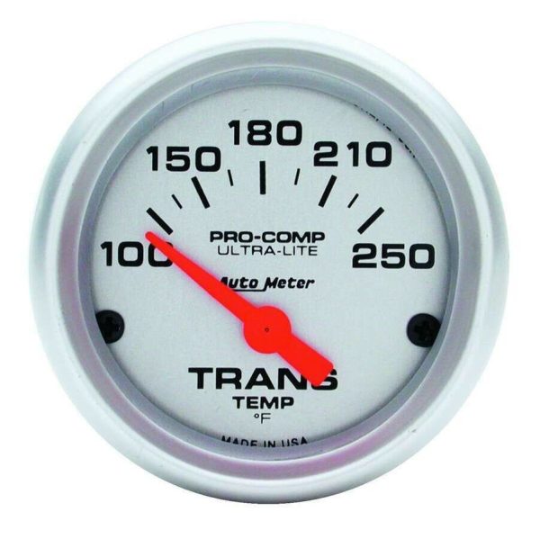 AutoMeter 4357 Ultra-Lite 2-1/16" Electric Transmission Temp Gauge 100-250 ?F