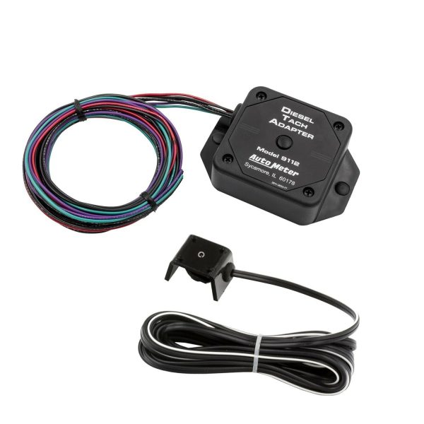 AutoMeter 9112 Universal RPM Tach Signal Adapter For Diesel Engines Plug-N-Play