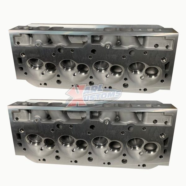 BBC Big Block Chevy Aluminum Cylinder Heads Bare Casting 345cc Rectangle Port - Image 2
