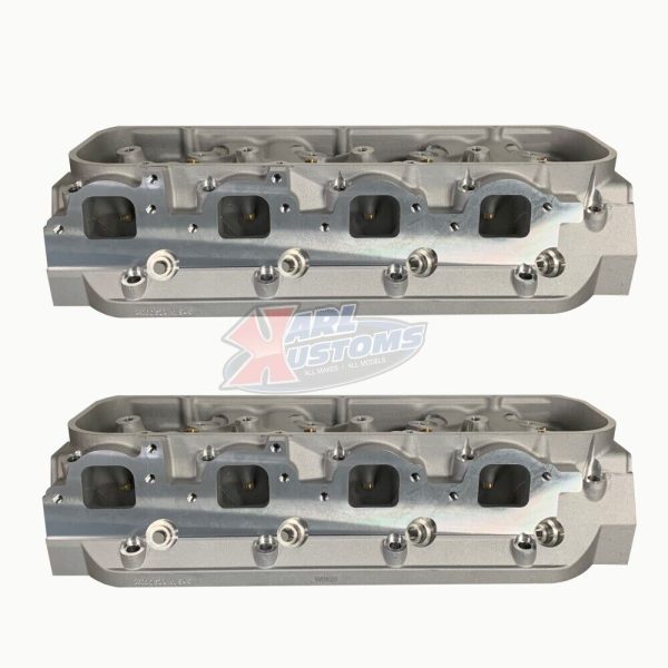 BBC Big Block Chevy Aluminum Cylinder Heads Bare Casting 345cc Rectangle Port - Image 3