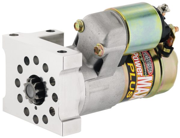 Powermaster Starter Powermax Plus SBC/BBC Staggered Mount 168 tooth Flywheel