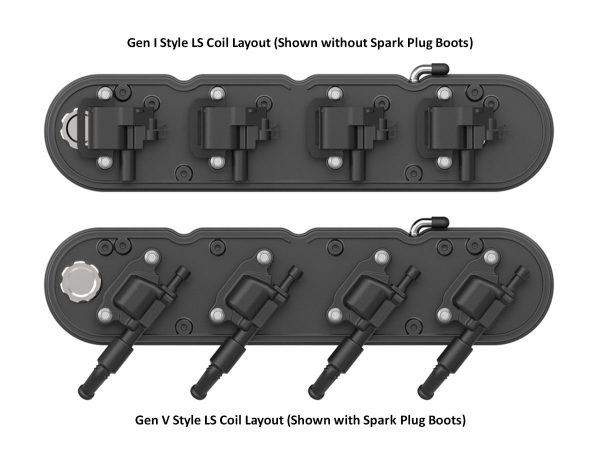 Holley 2-Piece LS Valve Covers w/Chevrolet Logo - Image 3
