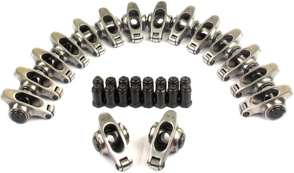 Elgin SSR-907RS LS GM GEN III/IV Stainless Steel Roller Rocker Arm Kit 1.7 3/8"