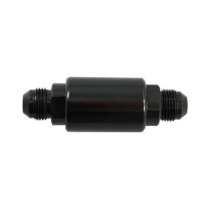 8AN 40 Micron Aluminum Fuel Filter Steel Mesh