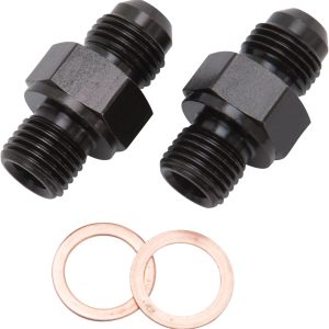 Russell 640520 -6 AN X 1/4" NPSM Transmission Fitting, Black