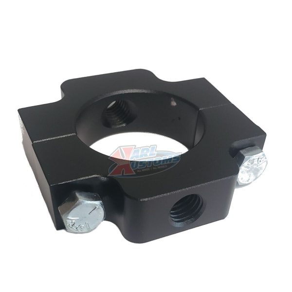 Universal Aluminum Ballast Weight Mount Clamp Bracket 1.75" Round Roll Bar Tube