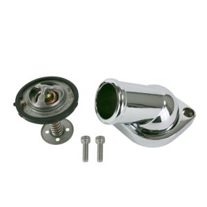 GM LS 45 Degree Swivel Water Neck w/Thermostat