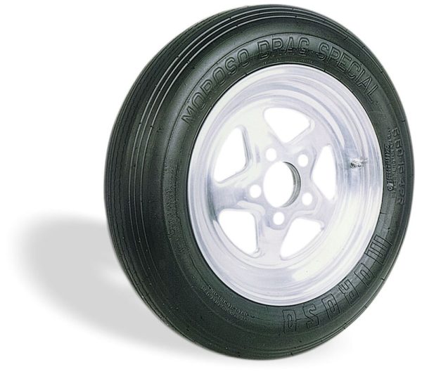 Moroso 17100 Drag Special Front Tire 27.7x7.1-15 Bias Ply 2 Ply Nylon Black Wall