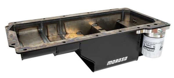 MOROSO 20139 7 Quart Steel Oil Pan GM LS 5.7L 93-02 F-Body Camaro Firebird