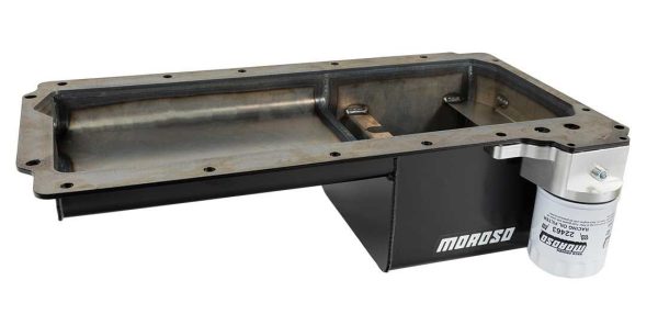Moroso 20145 Fabricated GM LS Swap Gen III/IV 5Qt 6in Deep Oil Pan Street/Strip