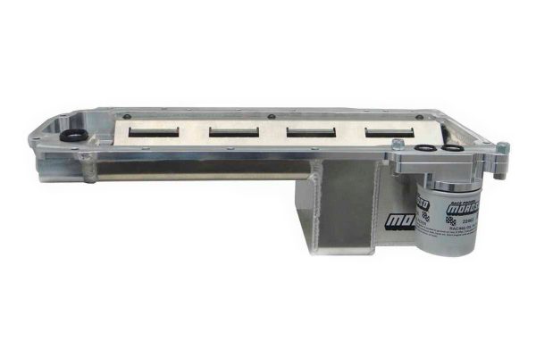Moroso 20155 LT5 Swap Oil Pan 2014-22 Chevy 5.3L 6.2L Rear Sump 5qt 5.875in Deep