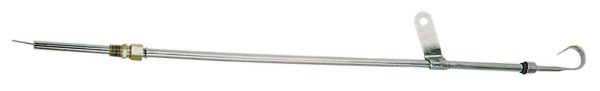 Moroso 25970 Universal Dipstick & Tube Kit 24in Chrome Steel 1/4in NPT Fitting