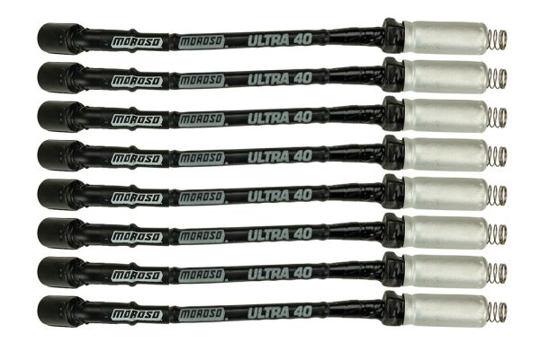 Moroso 73826 Ultra 40 Sleeved Ignition Wire Set 98-19 Chevy LS V8 12in Long 7mm