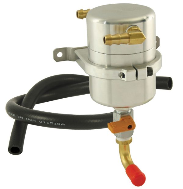 Moroso 85474 Universal Air/Oil Separator Catch Can 3" Diameter 4" Height