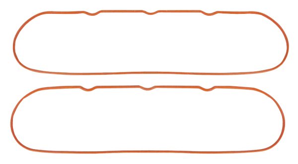 MOROSO 93025 GM LS Series Valve Cover Gasket Set 0.188in Thick Orange Rubber