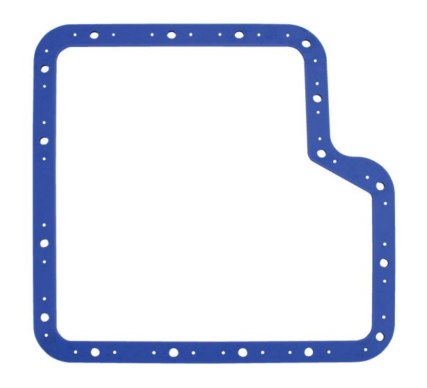 Moroso 93108 Perm-Align Trans Pan Gasket 3/16in Ford C6 Rubber w/Steel Core Blue