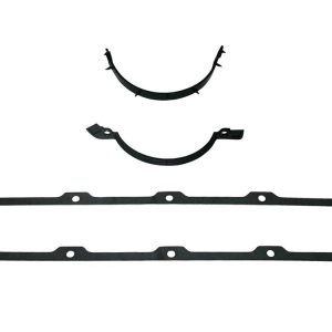 Moroso 93156 Chevy BBC Oil Pan Gasket Multi-Piece Steel/Rubber Race Pattern