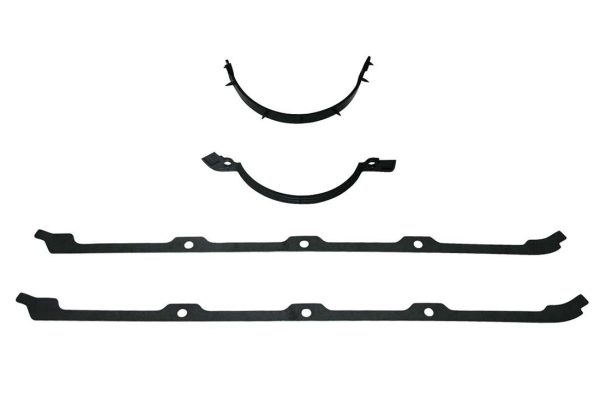Moroso 93156 Chevy BBC Oil Pan Gasket Multi-Piece Steel/Rubber Race Pattern