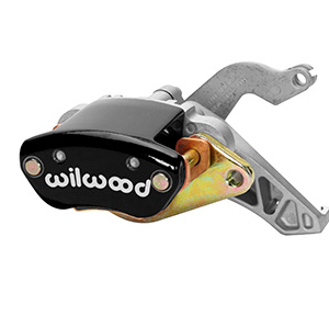 WILWOOD 120-12070 MC4 Mechanical Parking Brake Caliper LH 1.19"/.081" Silver