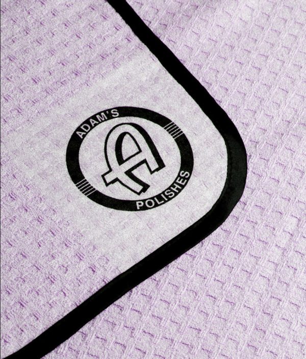 Adams TWL1042-S Purple Microfiber Waterless Towels - 2 Pack - Image 2