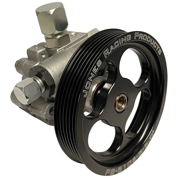 Sweet Mfg 305-80835 Aluminum Type 2 Power Steering Pump w/ 6-Groove Serp Pulley