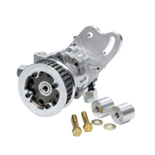 Sweet Mfg 305-85841 Bellhousing-Mount Tandem Power Steering & Fuel Pump Assembly