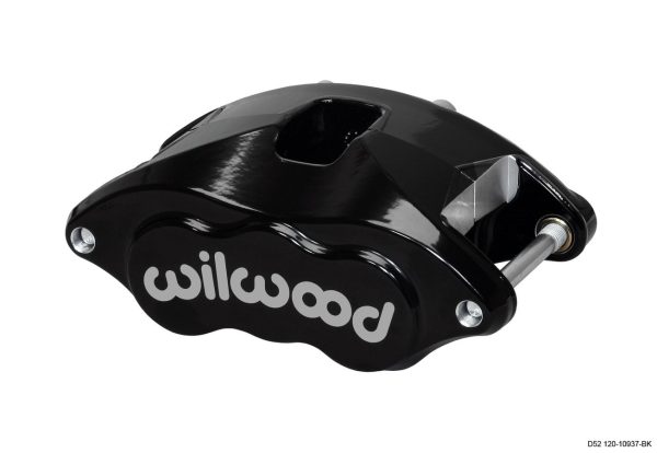 WILWOOD 120-10937-BK D52 Brake Caliper 2 Piston 1968-96 GM Billet Aluminum Black