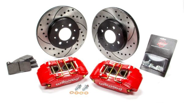 Wilwood 140-12996-DR Forged DPHA Front Caliper & Rotor Kit 1990-13 Integra/Civic