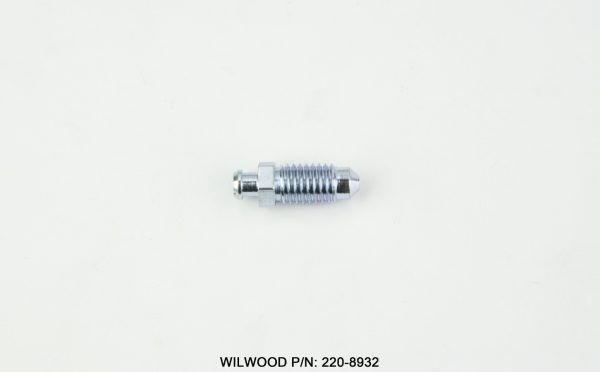 Wilwood 220-8932 Metric Bleeder Screws 10mm x 1.5 Thread Steel D152 Calipers