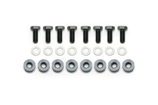 Wilwood 230-14845 Brake Rotor Bolts Steel 5/16in-24 Thread Set of 8 Black