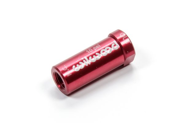 Wilwood 260-13707 Residual Pressure Valve 10 PSI Red Drum Brakes