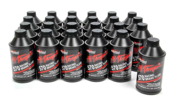 Wilwood 290-0633 Hi-Temp 570 Racing Brake Fluid DOT 3 DOT 4 DOT 5.1