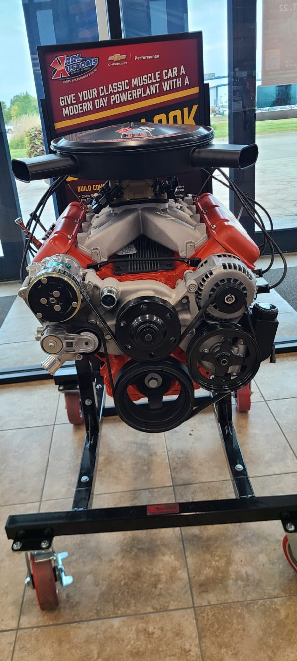 Karl Kustoms Built "Retro 396" LS3 495hp Complete Engine - Image 7