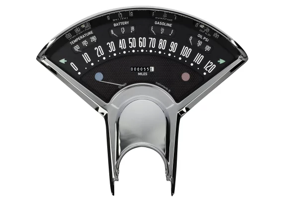 Classic Instruments Bel Era III Black 55-56 Chevy